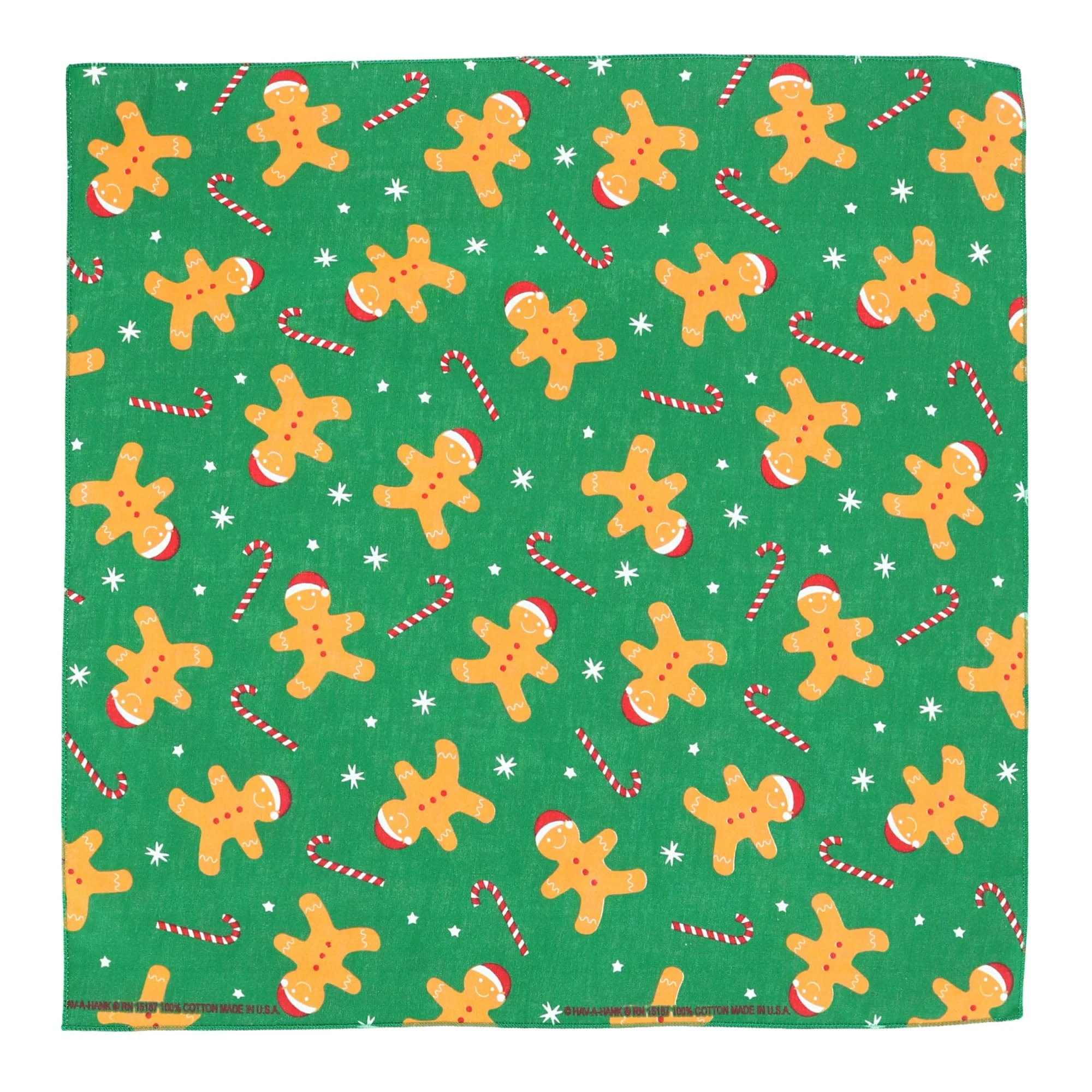 Image of Gingerbread Man Bandana