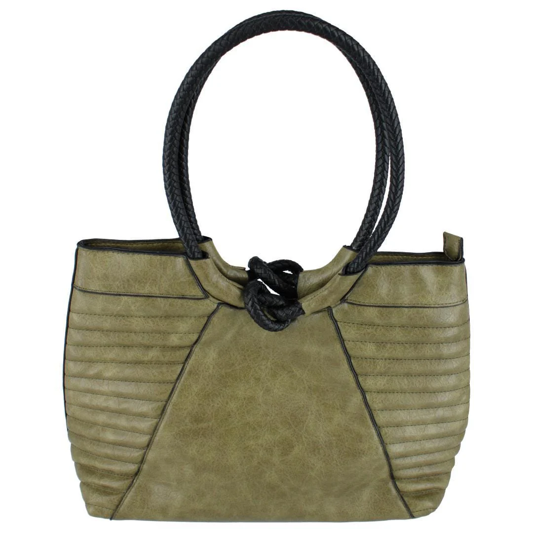 Image of Women's Textured Leather Handbag