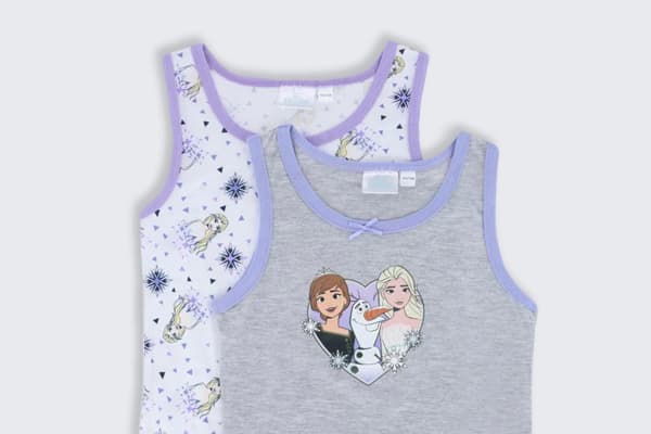 Girl's Disney Frozen Tank Top 2 Pack