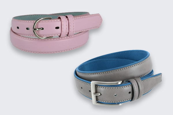 Two leather belts
