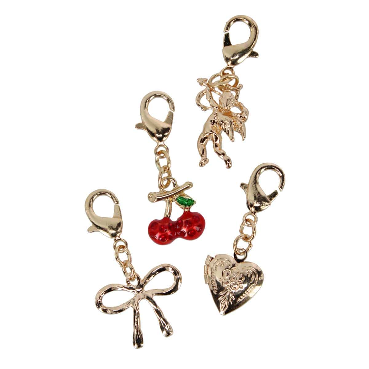 Image of Women's Cupid 4pc Bag Charms