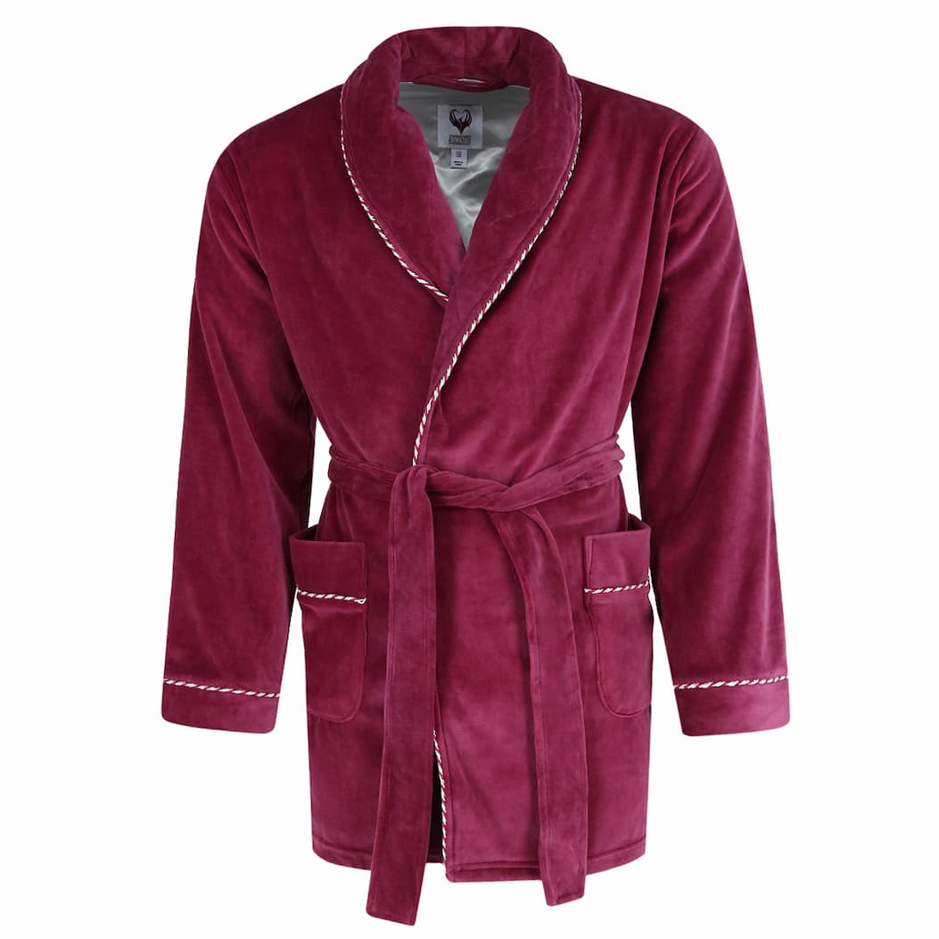 Man wearing Ascentix Smoking Jacket