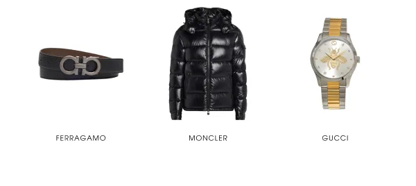 Ferragamo | Moncler | Gucci