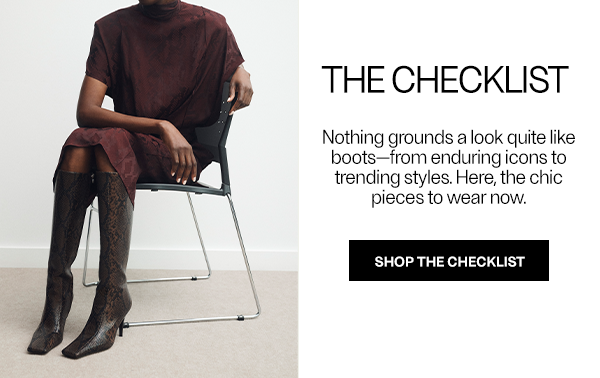 THE CHECKLIST - SHOP THE CHECKLIST
