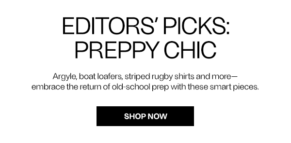 Editors' Picks: Preppy Chic - Shop Now