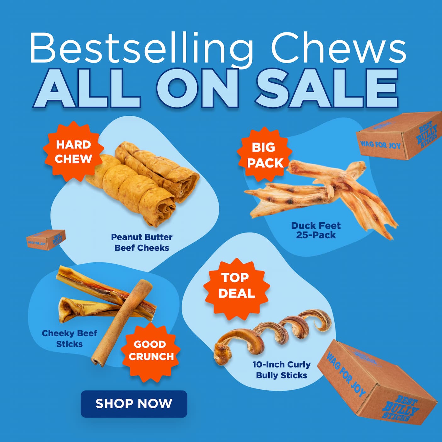 best selling chews - all on sale!