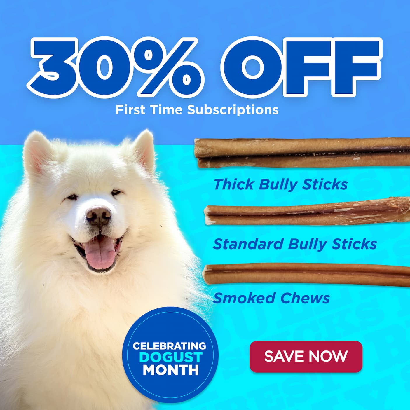 30% off first time subscriptions. shop now