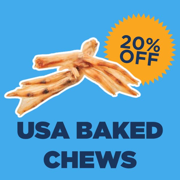 USA baked chews - shop now