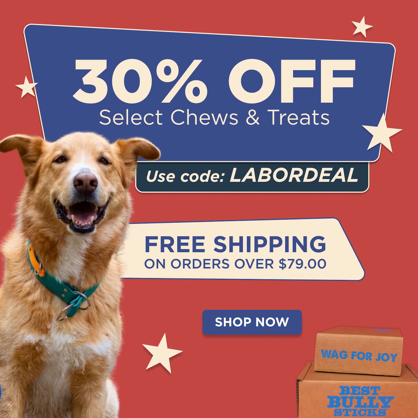 up to 30% off select chews labor day sale use code LABORDEAL shop now