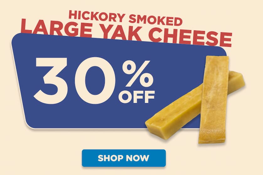 30% off large hickory smoked yak