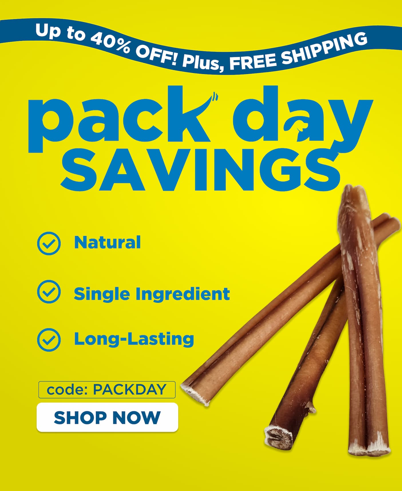 pack day deals up to 40% off free shipping with code PACKDAY shop now