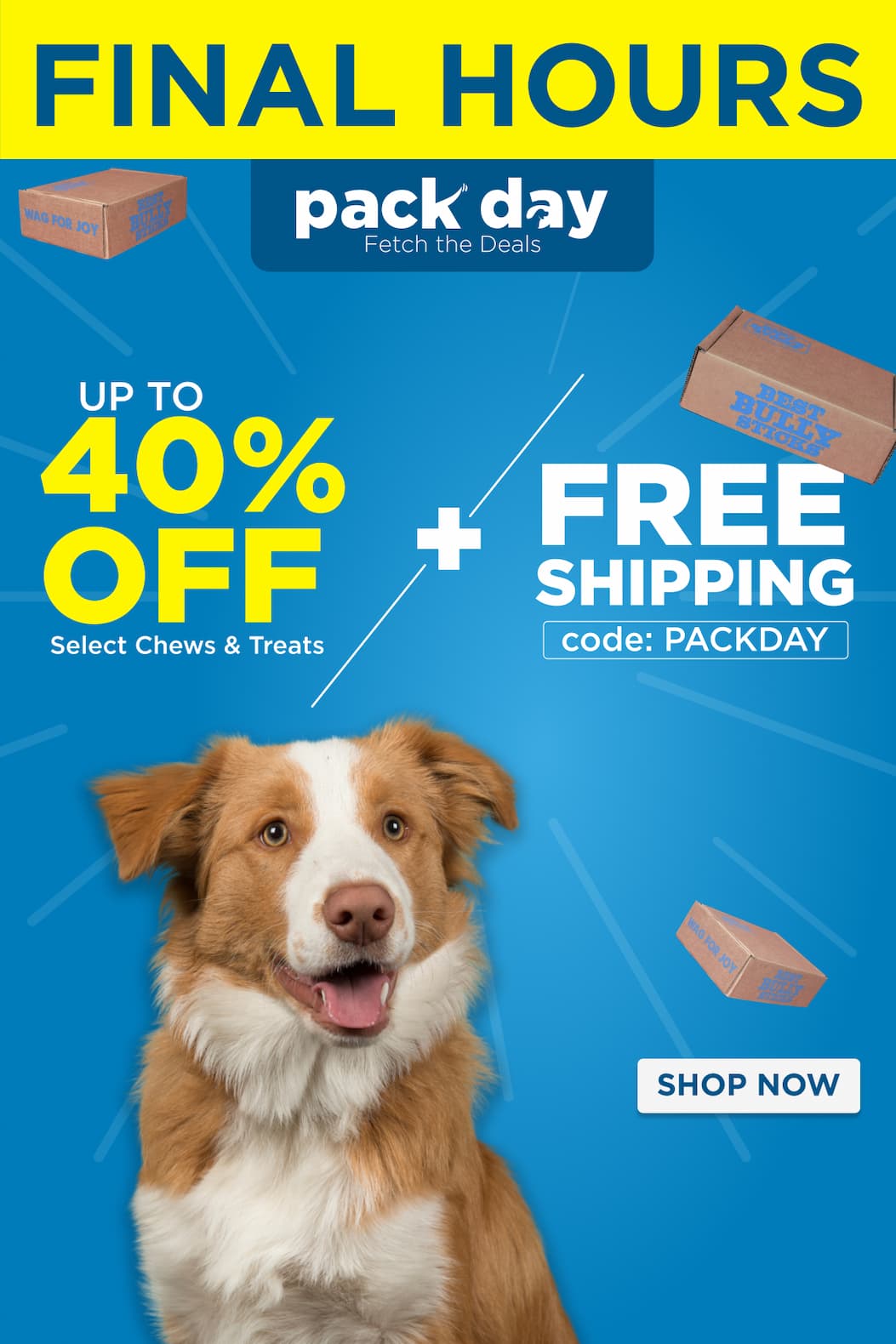 pack day deals ending up to 40% off free shipping with code PACKDAY shop now