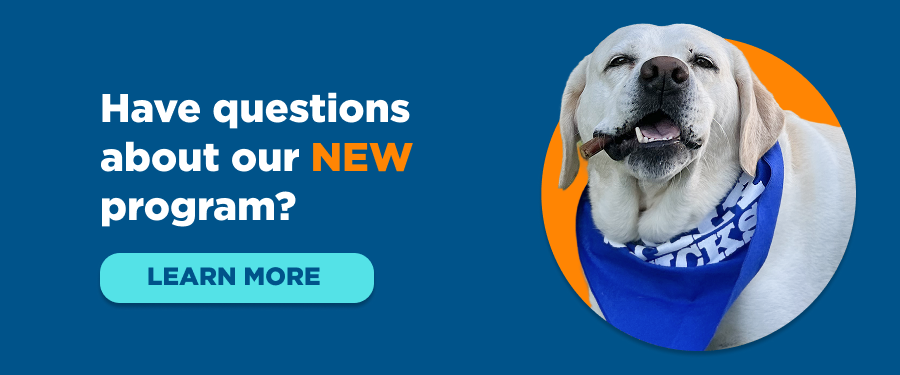have question about our NEW program? learn more 