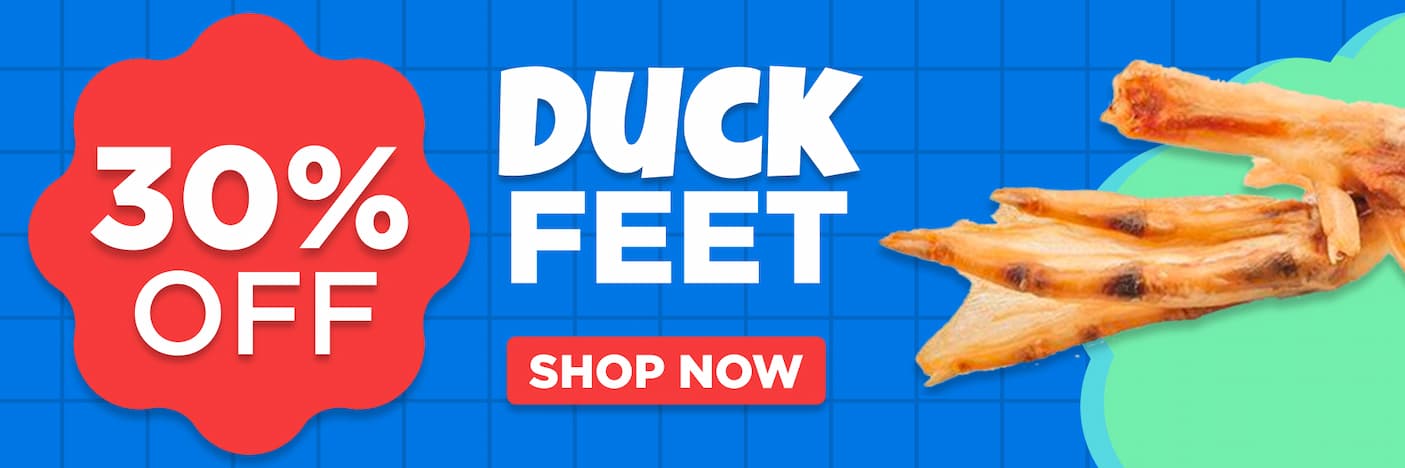 30% off duck feet