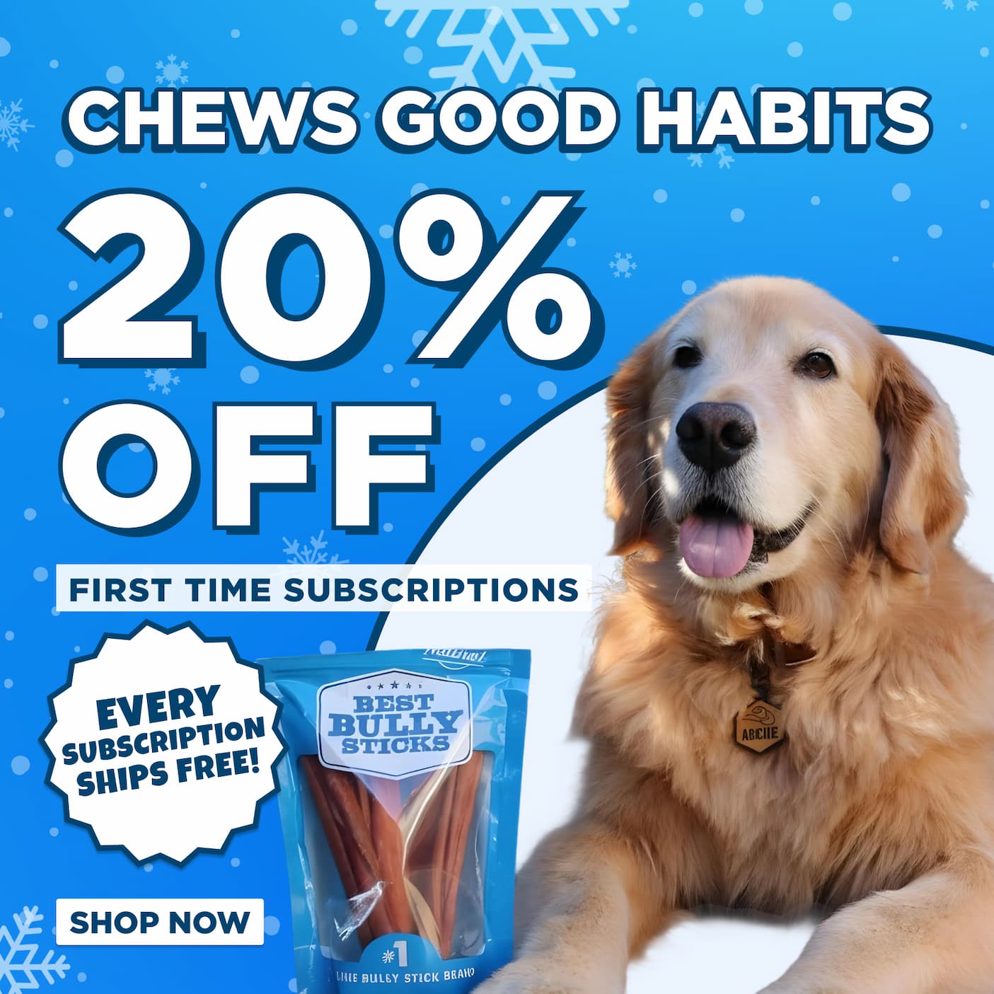 free shipping, 20% off, your subscription, your schedule 