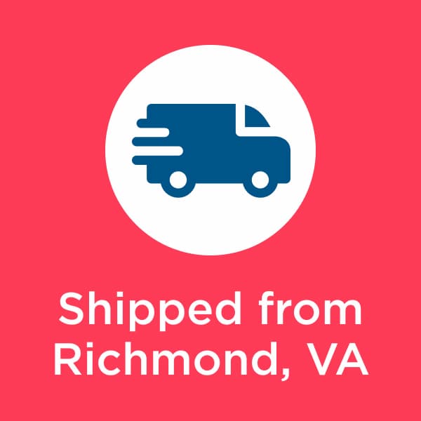 shipped from richmond, va