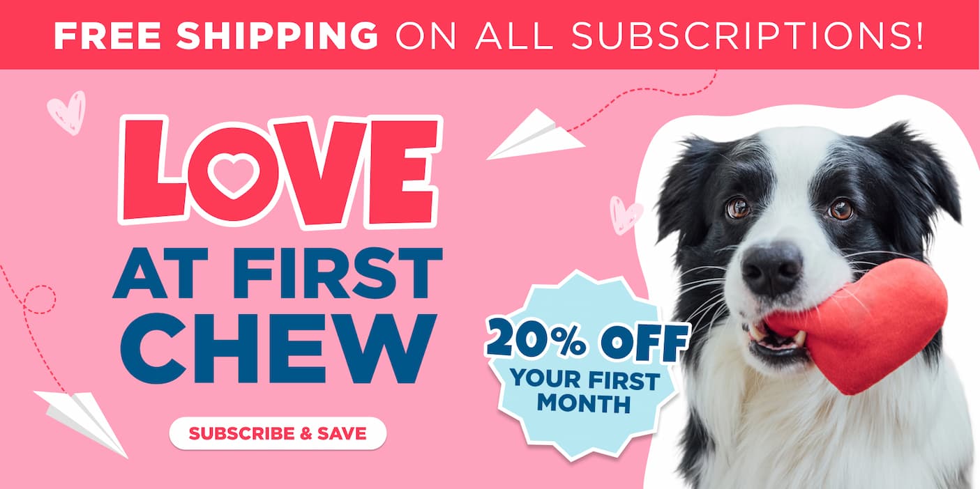 subscription program - free shipping, 20% off first order, 10% off recurring