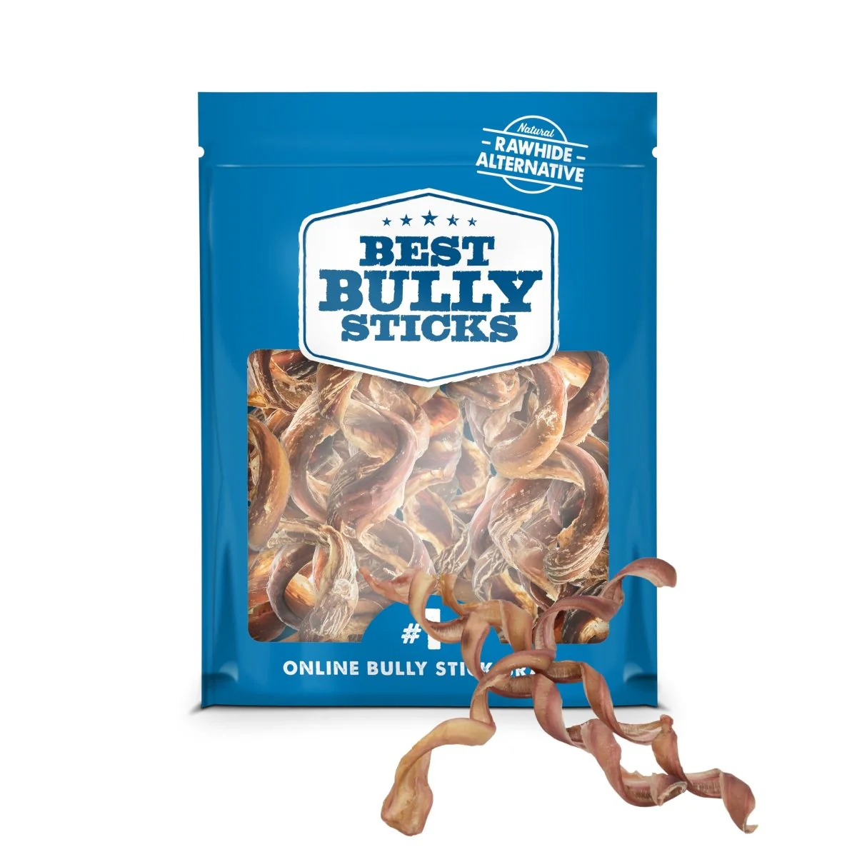 Image of 10-Inch Curly Bully Stick