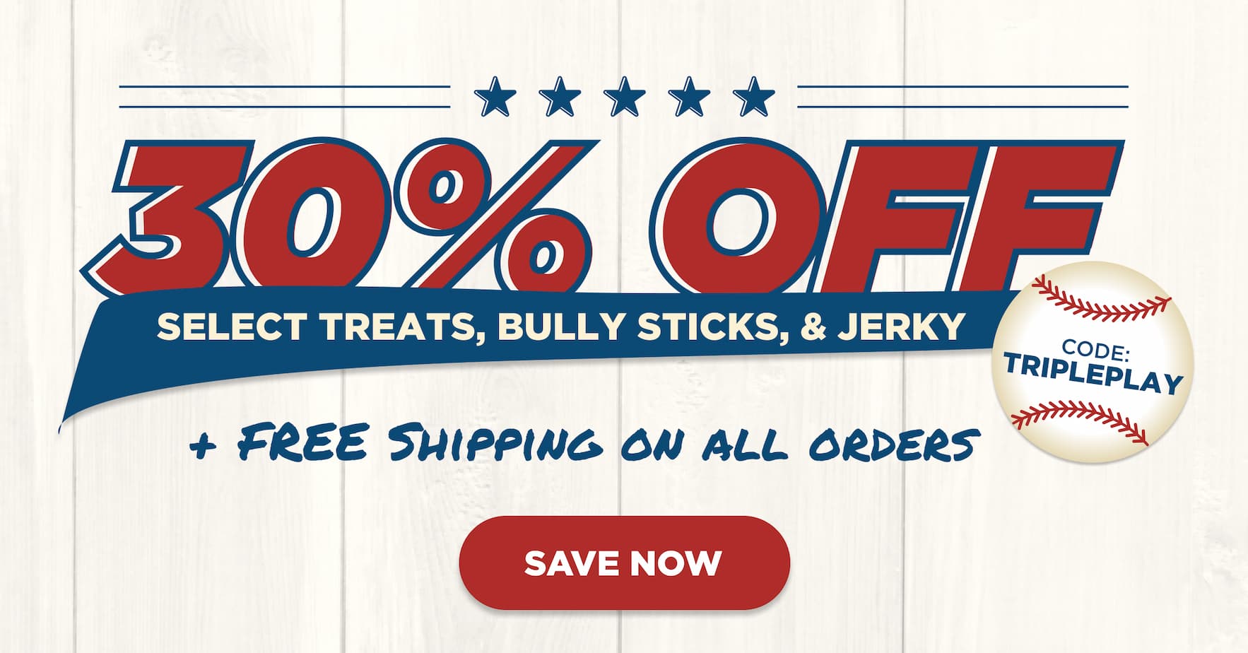 30% off and free shipping now! free ship code tripleplay