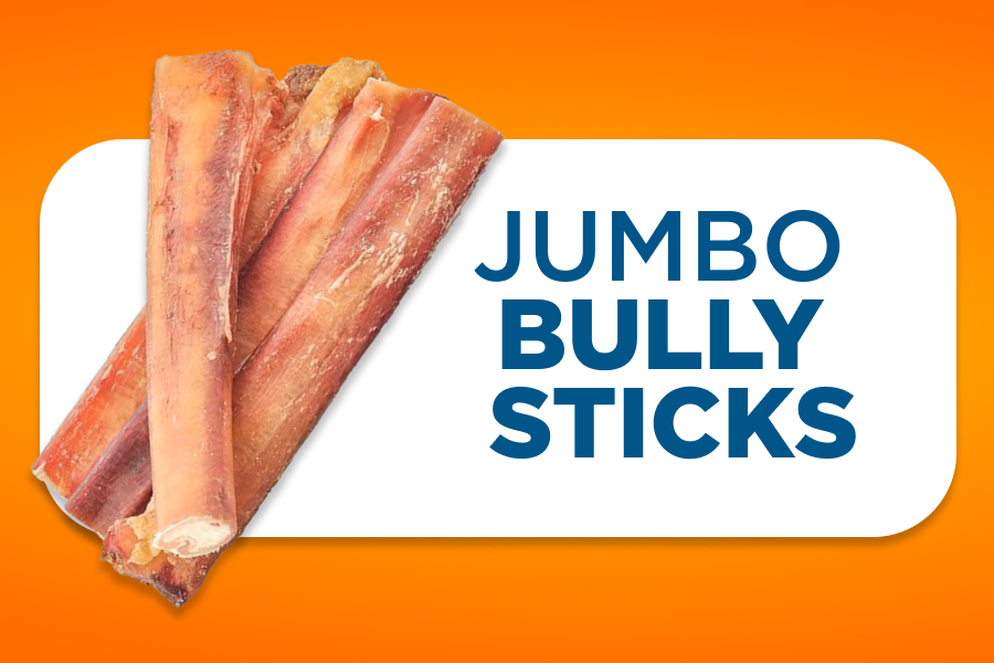 jumbo bully sticks on sale - shop now