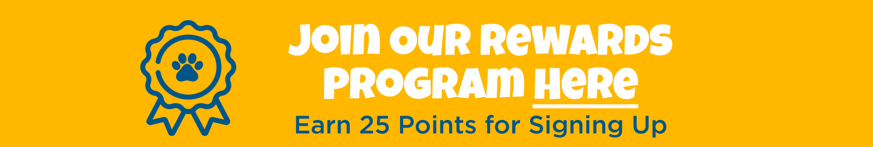 join our rewards program