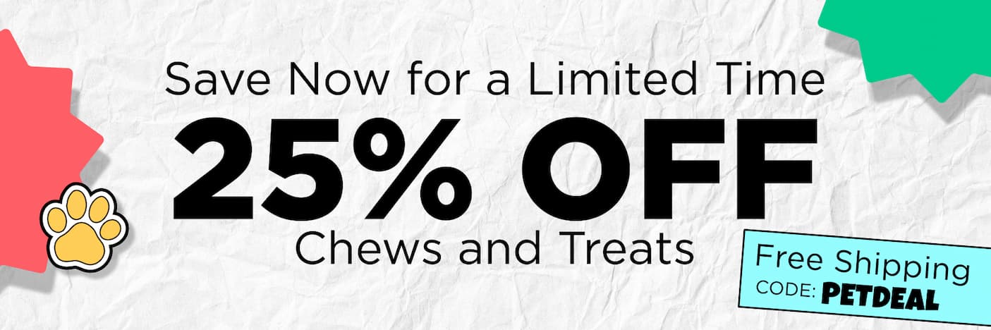 30% off favorite chews shop now
