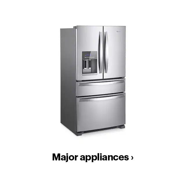 Major appliances.