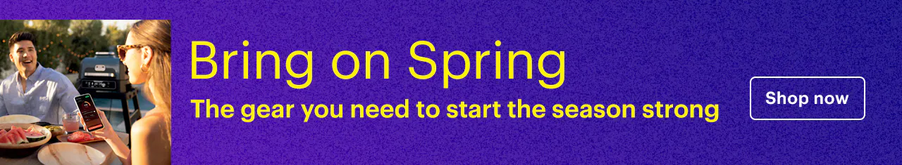 Bring on Spring. The gear you need to start the season strong. Shop now. 