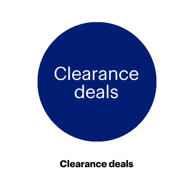 Clearance deals