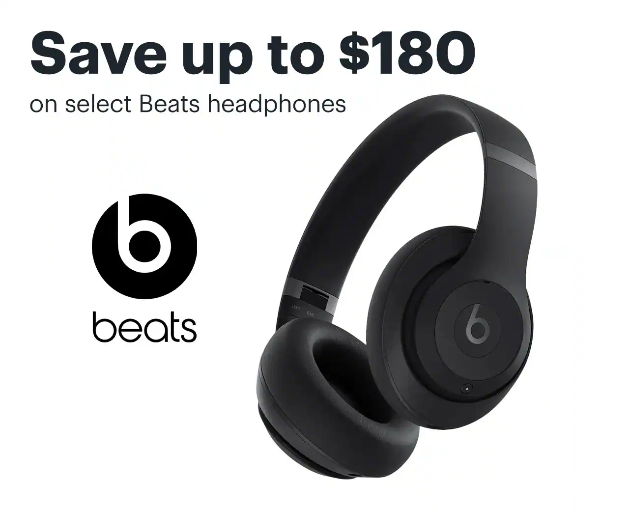 Save up to $180 on select Beats headphones. Shop now.