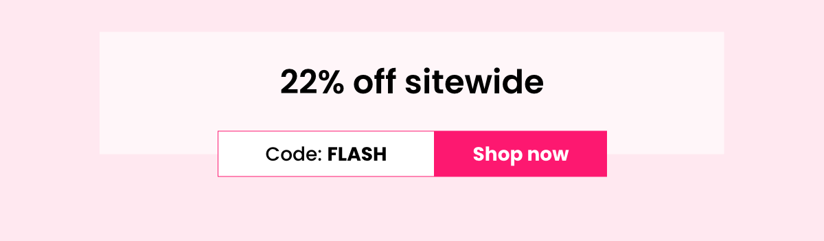 22% Off Sitewide