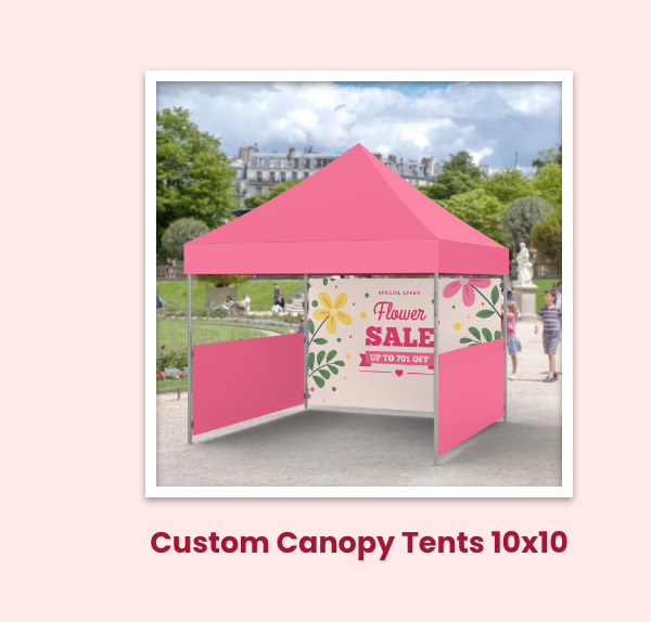 Custom Canopy Tents 10x10 