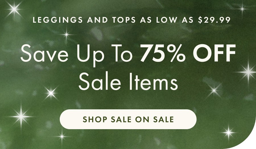 Shop Up to 75% Off Sale Items