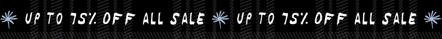 Up to 75% Off All Sale