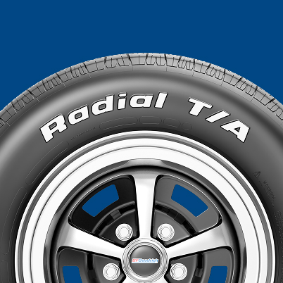Radial tire image