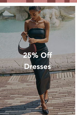 25% off dresses