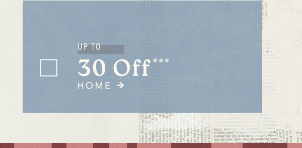 up to 30 off furniture, decor, candles, and more