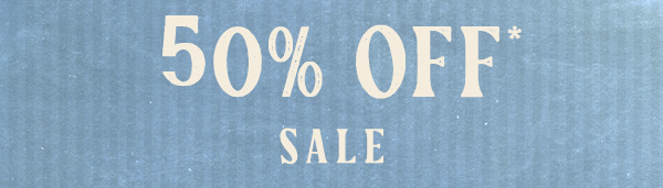 50% off sale