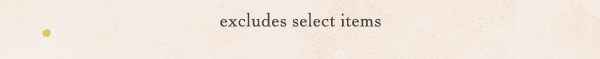 excludes select items