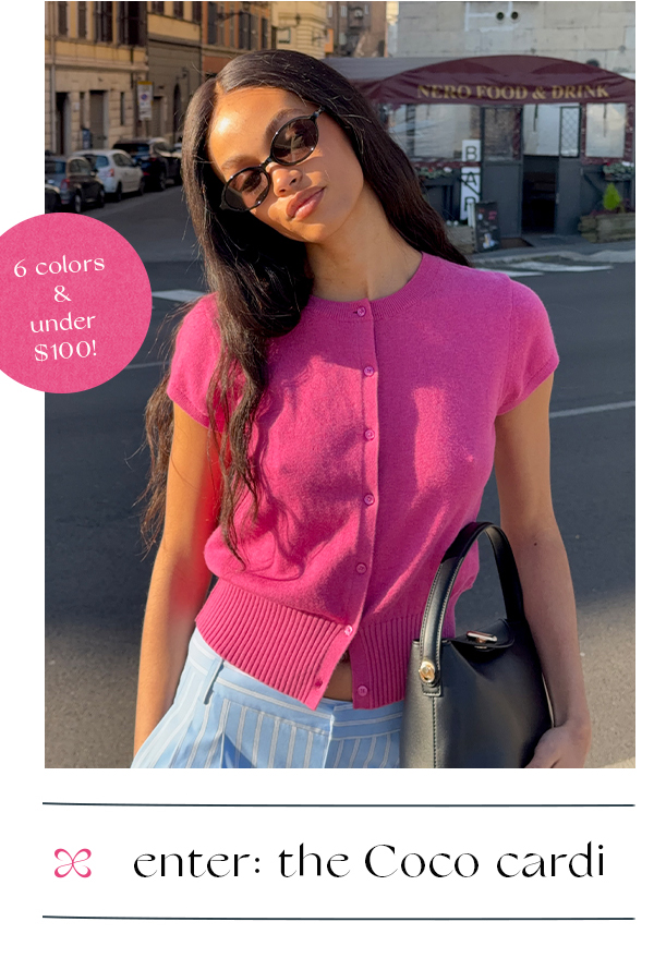 enter: the coco cardi