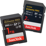 SDXC Extreme PRO Memory Card