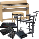 Keyboards, Drums, Mixers & More
