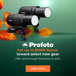 Profoto Bonus: Start Now