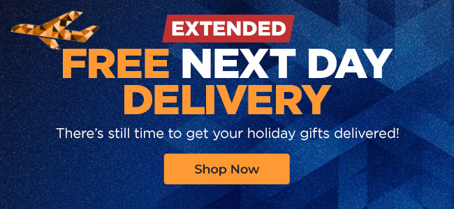 Free Next Day Delivery - EXTENDED!