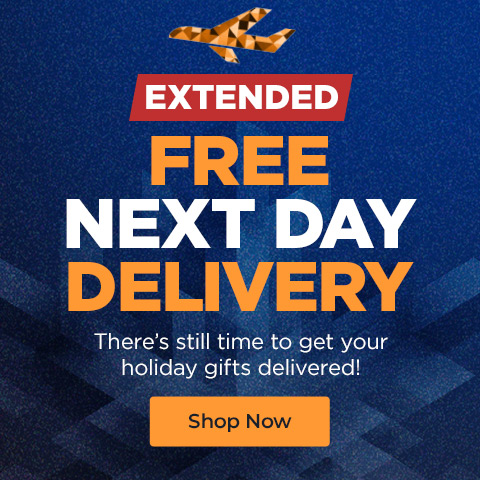 Free Next Day Delivery - EXTENDED!