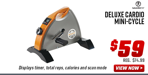 Marcy Club Deluxe Cardio Mini-Cycle