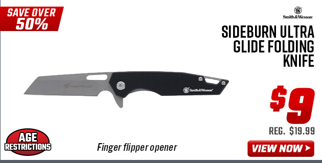 Smith & Wesson Sideburn Ultra Glide Folding Knife