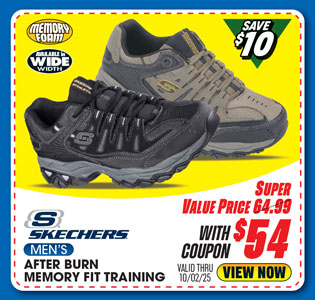 Skechers After Burn - Memory Fit Men's Training Shoes