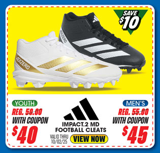adidas Impact.2 MD Men's or Youth Football Cleats
