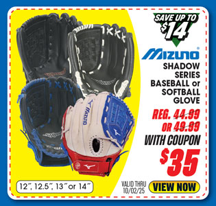 Mizuno Shadow Series Professional Model Baseball or Softball Glove